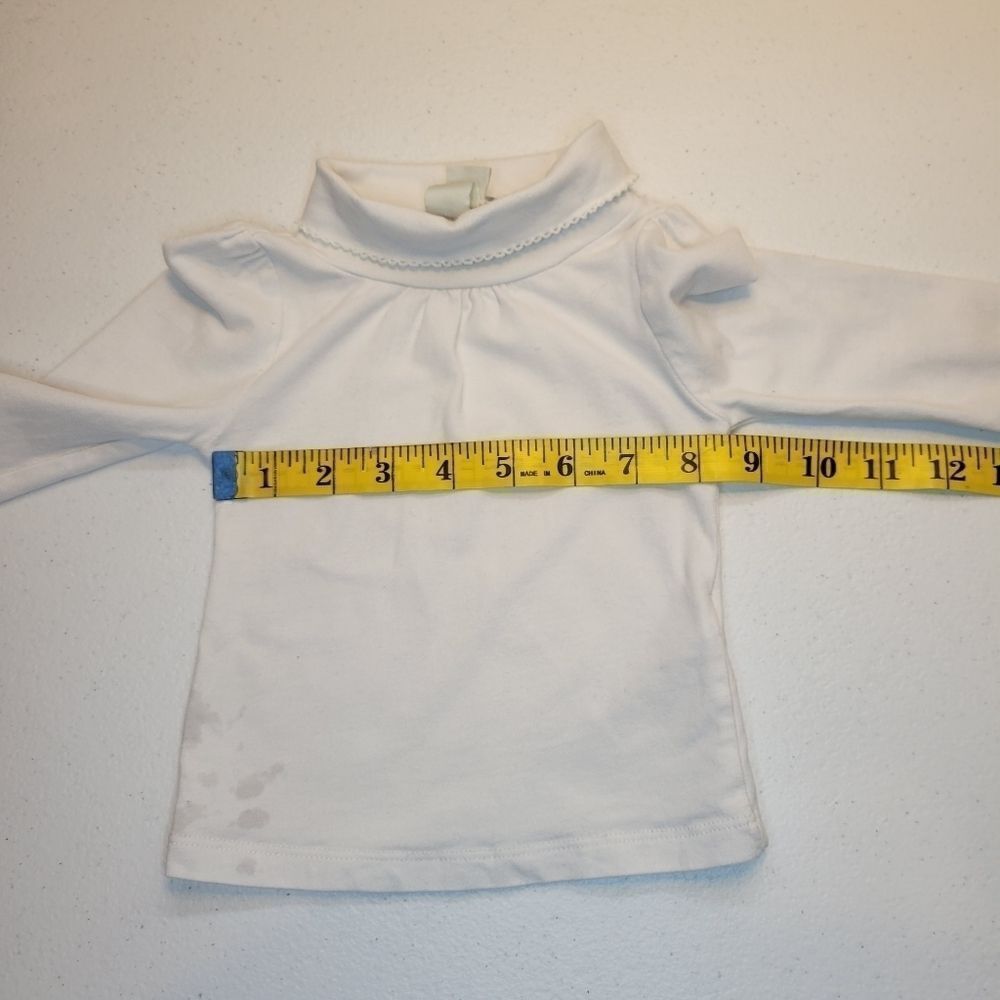 MONSOON Gray Wool Blend Dress with withe embroidery 3-6mo - Picture 6 of 16